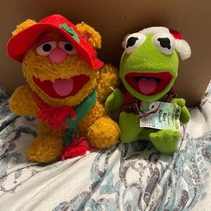 1987 Baby Fozzie and Kermit